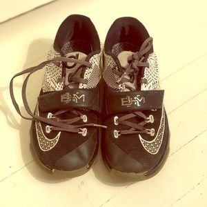 Boys Nike athletic shoes.